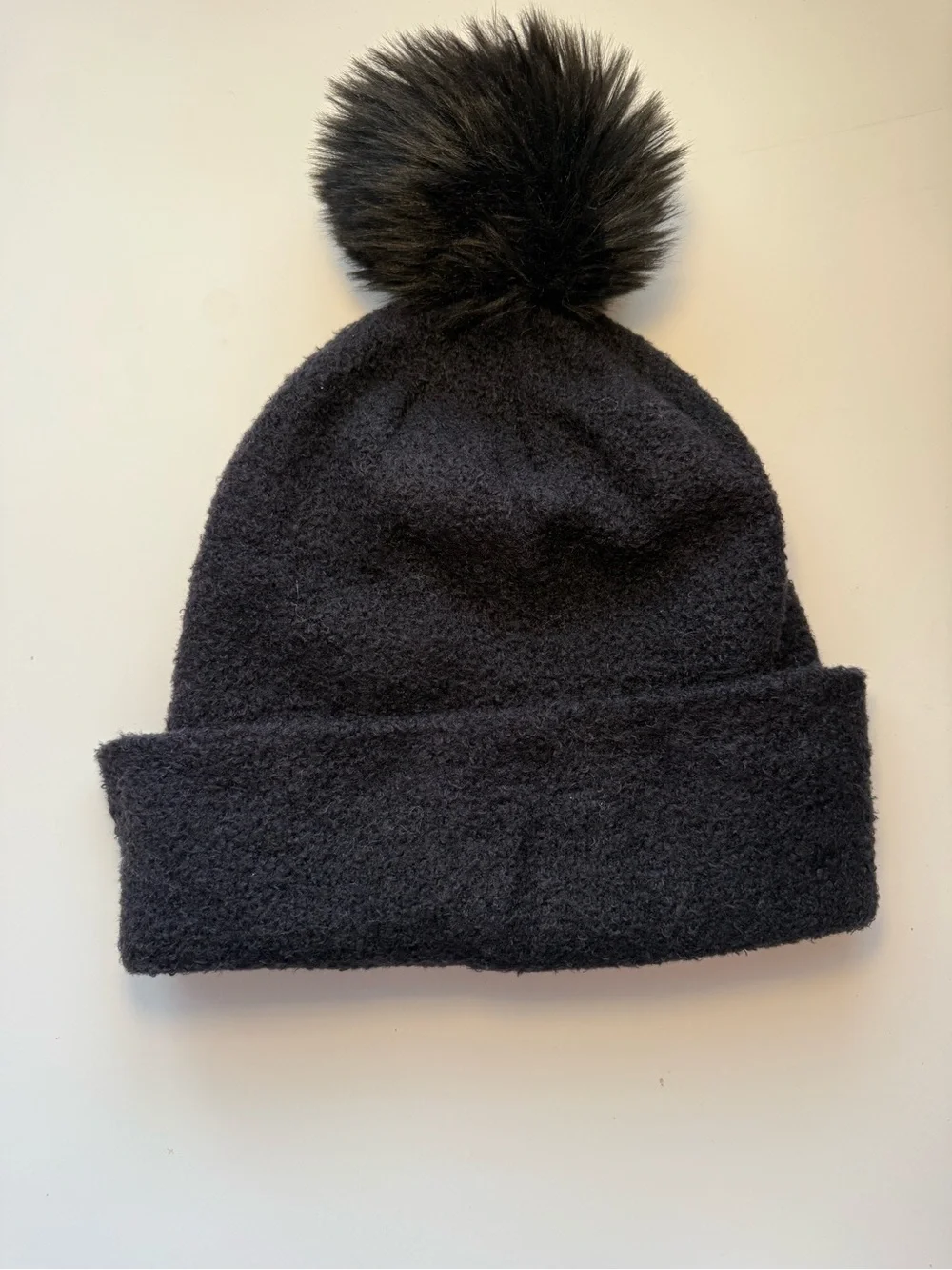 The North Face Women’s Black Pom Beanie